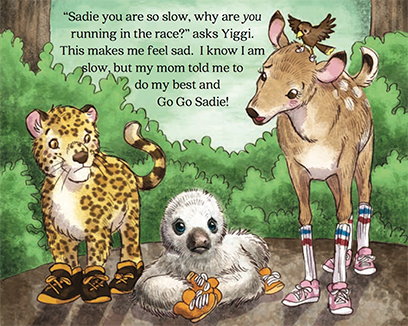 slide 5 Sloth Children's Book